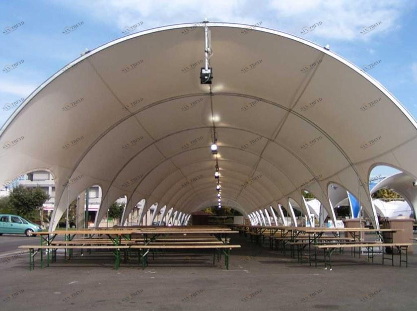 Sprech Покрытие для больших открытых пространств Arcostruttura system sun-id-1440549