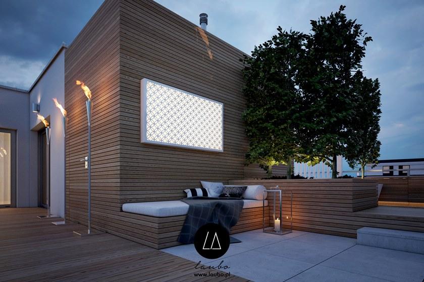 Laubo Металлический светодиодный уличный настенный светильник Panel sun-id-1345390 - Вид №6