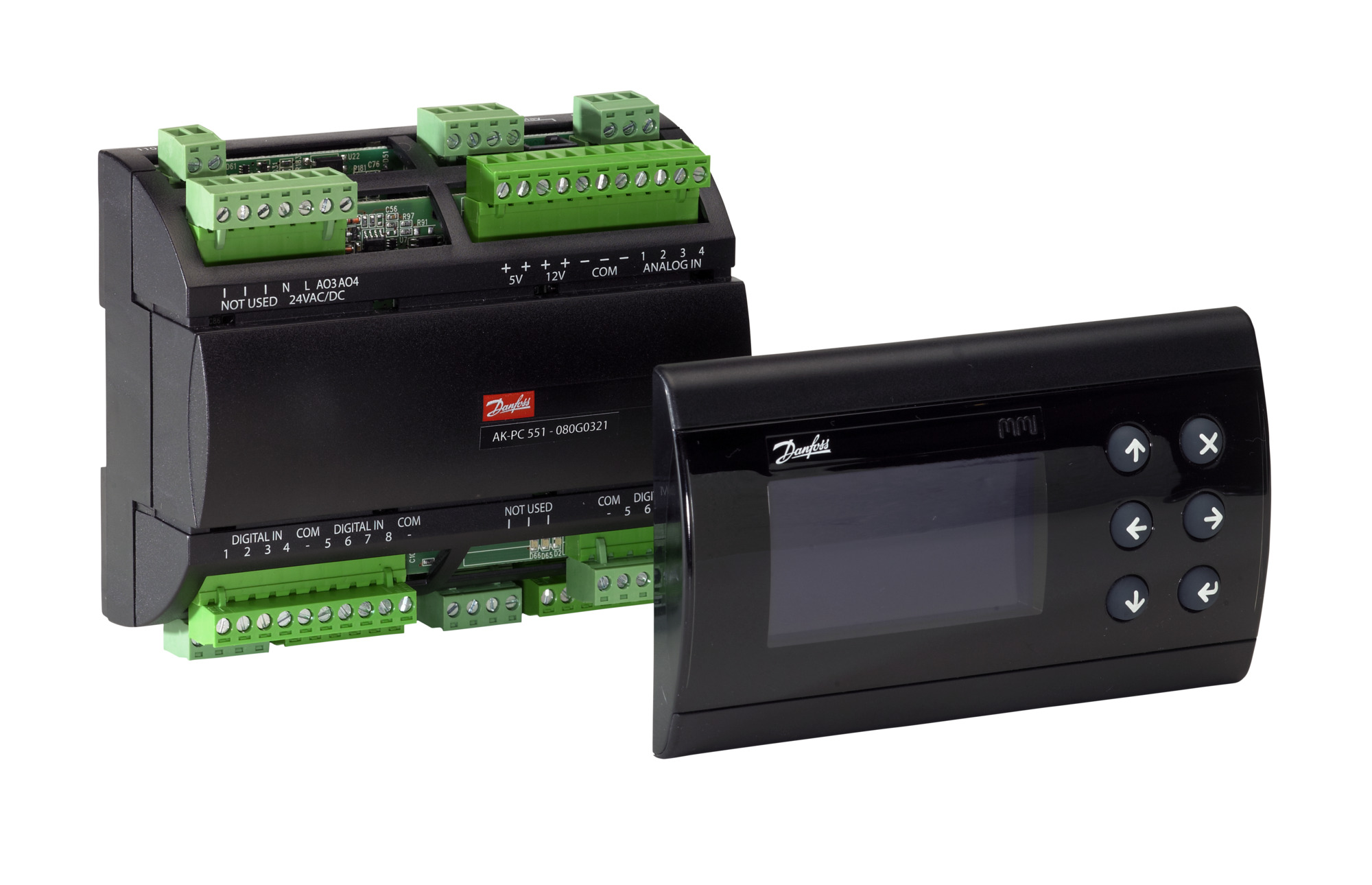 Danfoss AK-PC 551 AK-PC 551 Контроллер давл. и темп. 080G0288  - Вид №13