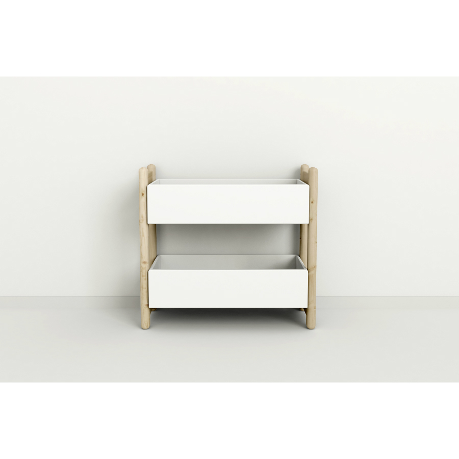 Гарнитур Mini E, 2 ящика, лакированный Flexa 812620580 - Вид №1