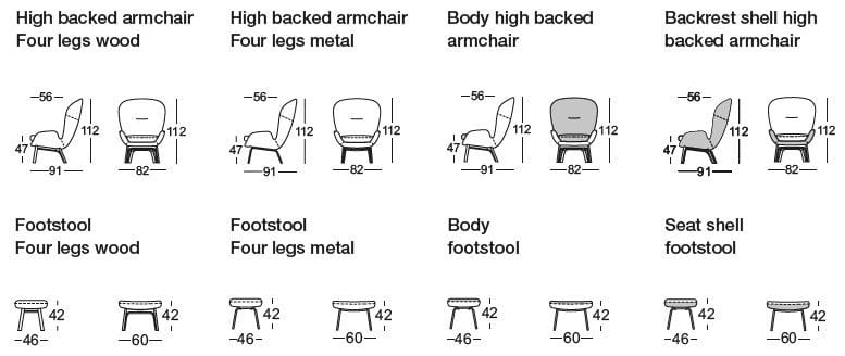 Подставка для ног Rolf Benz ROLF BENZ 594 ARCH-00040348 - Вид №2