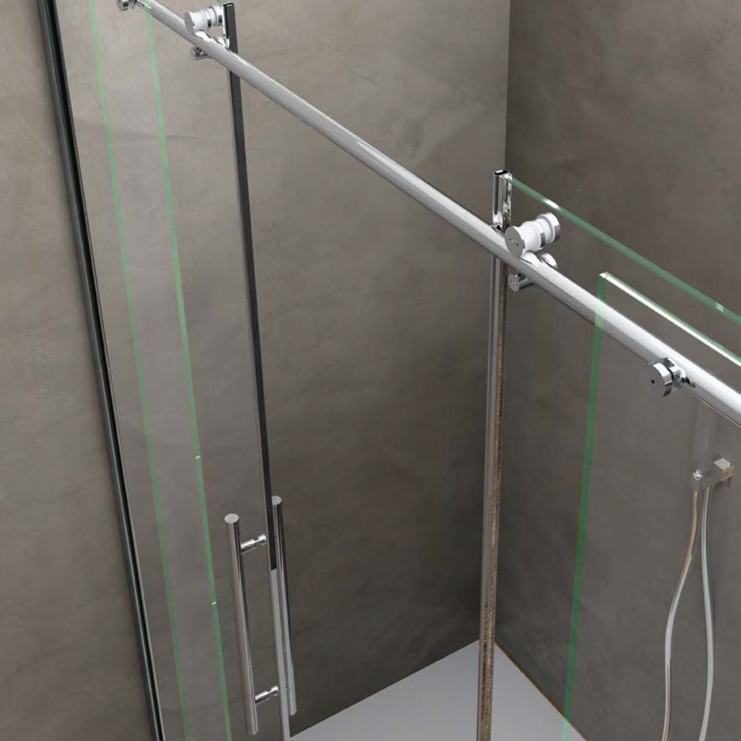 Стальная и стеклянная душевая кабина с раздвижной дверью CSA Box Doccia MARTA ARCH-00150819 - Вид №3