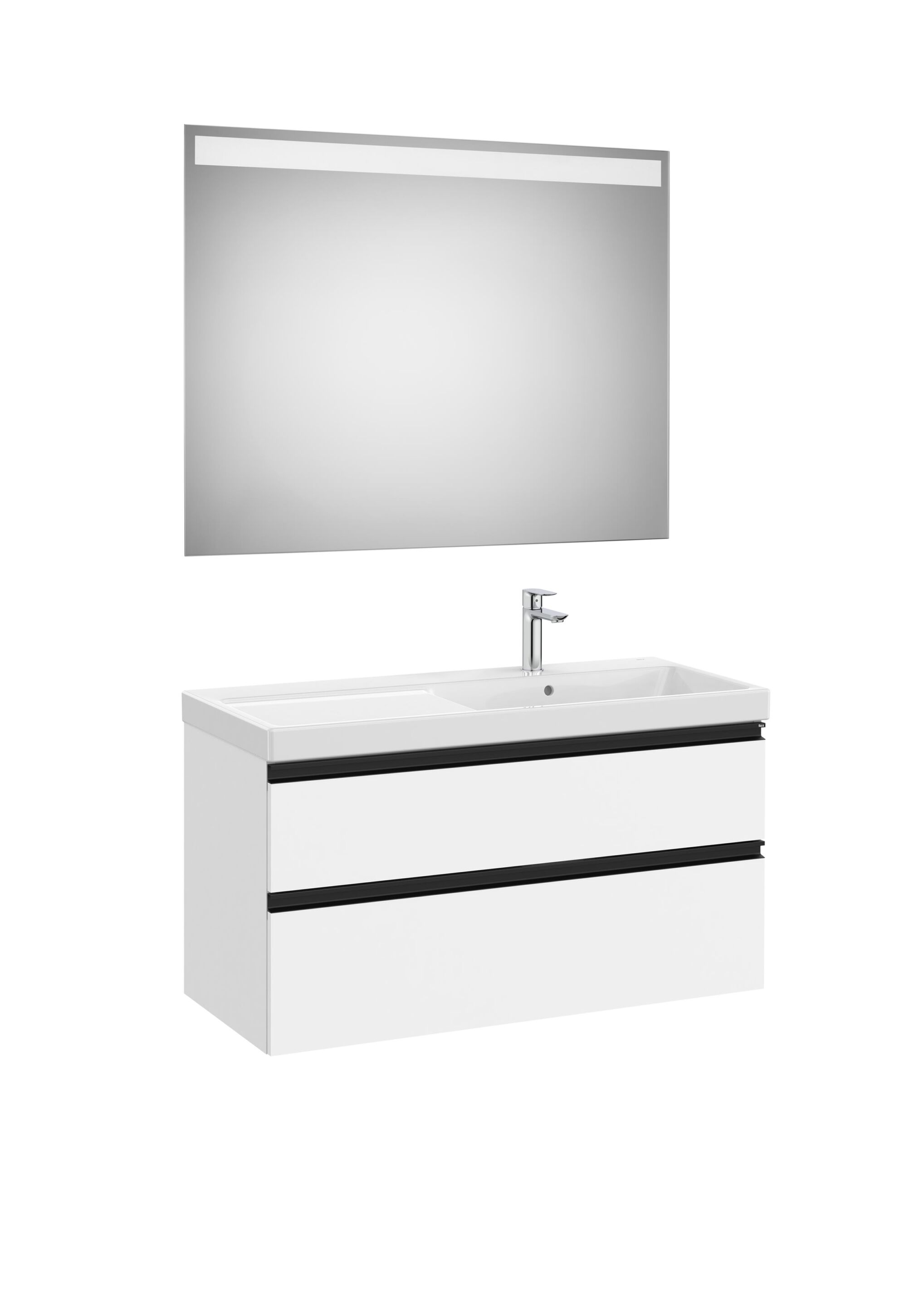 Деревянный шкаф для умывальника со встроенной раковиной Roca The Gap ARCH-00126948 - Вид №36