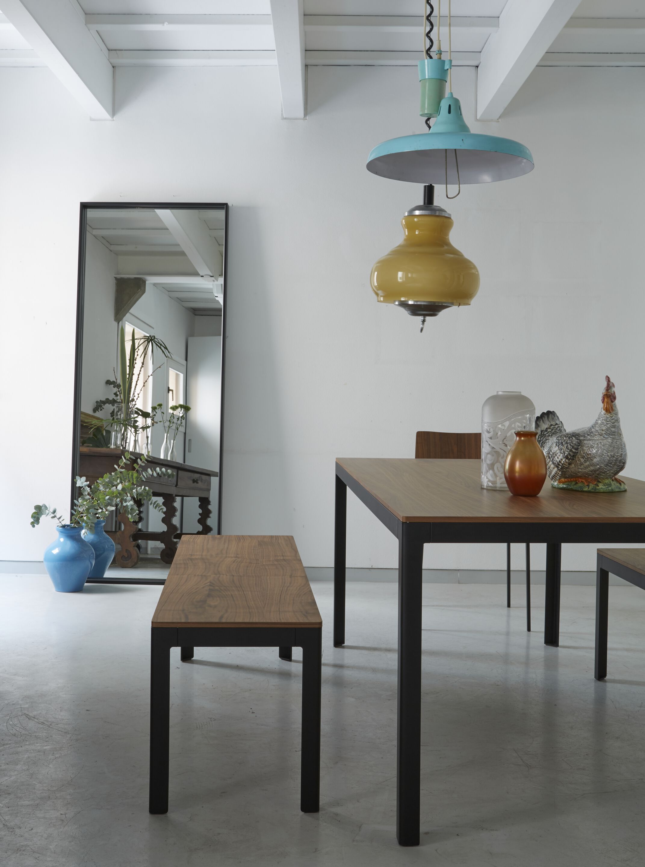 Прямоугольное зеркало с алюминиевой рамой isOnAir Bertoncini ARCH-00092915 - Вид №1