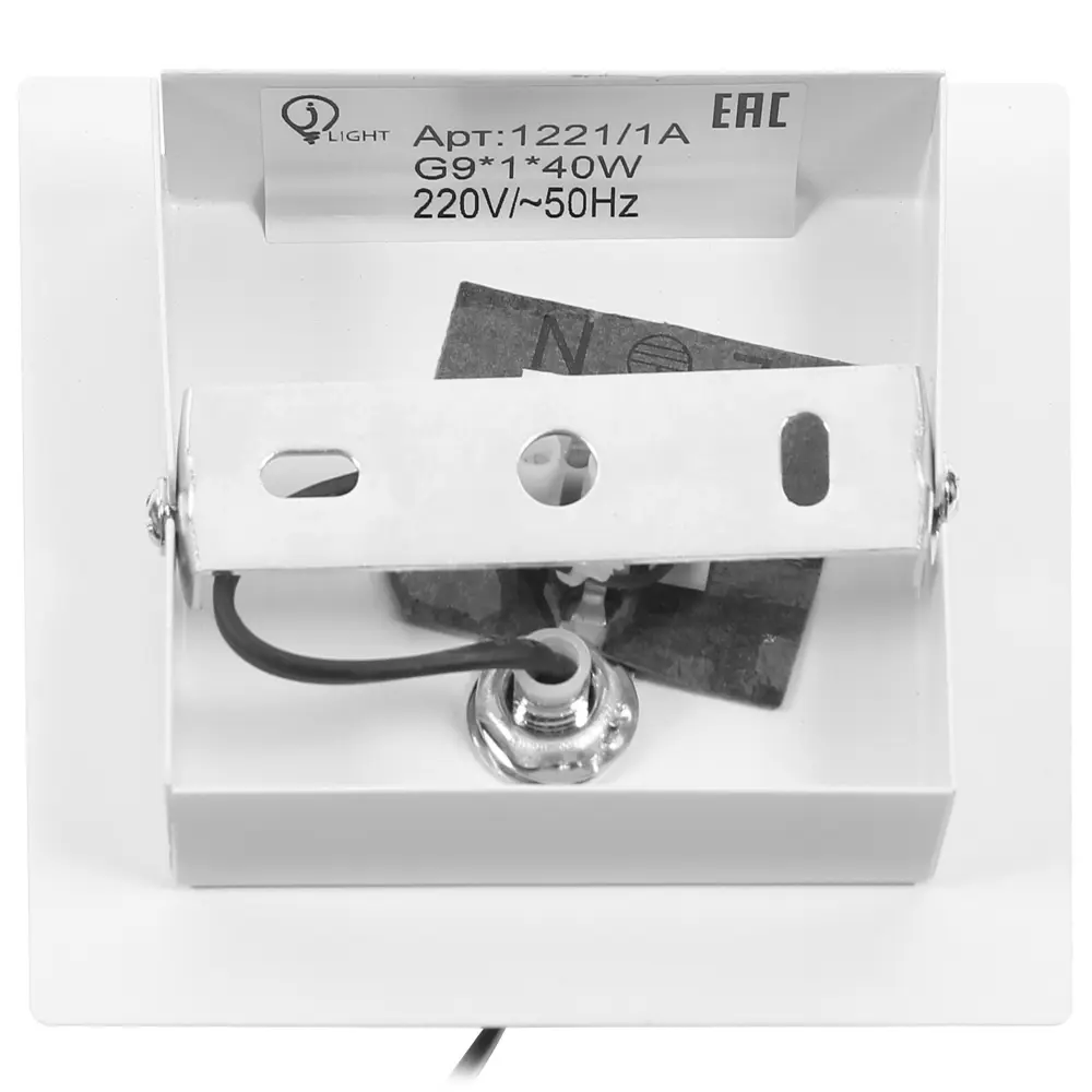 Бра Goss 1221/1A, 1хG9x40 Вт, металл, цвет белый/хром 82026141 STLM-2157438 J-LIGHT  - Вид №2
