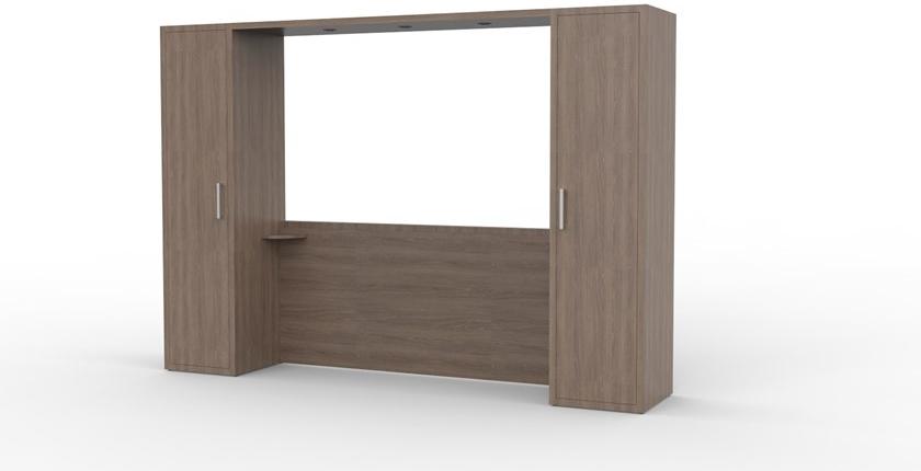 Mobilspazio Изголовье для хранения вещей со встроенными прикроватными тумбочками для гостиниц Zeus sun-id-1417049 - Вид №4