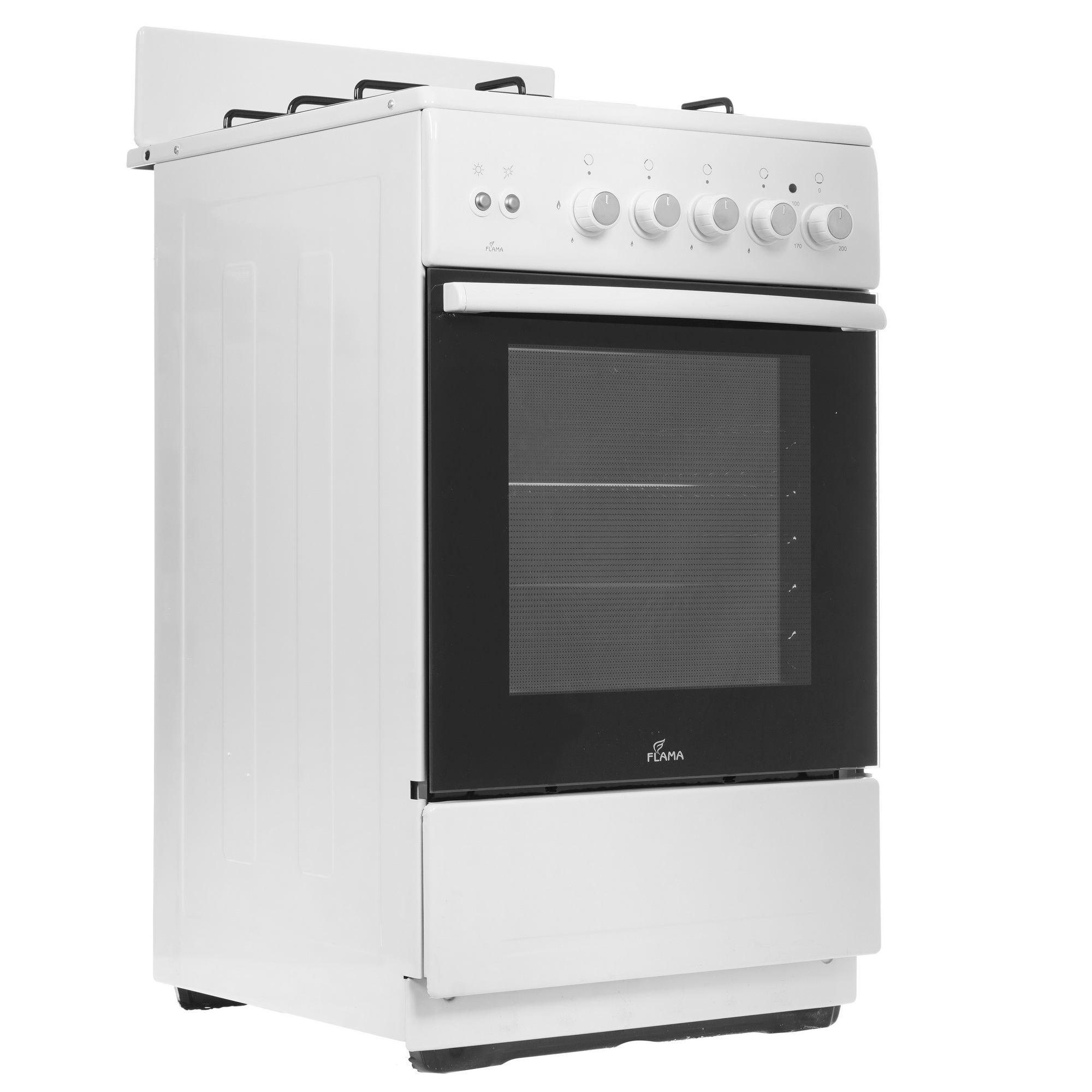 9973270 Комбинированная плита Flama FK 1425 W белый Flama group STDN-0039213 - Вид №1