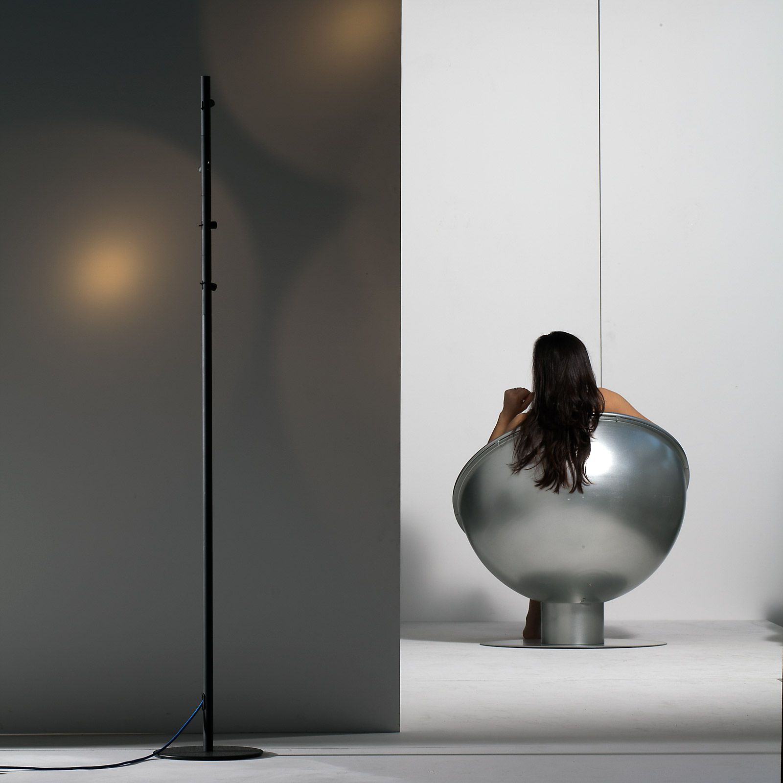 Алюминиевый регулируемый светодиодный торшер Martinelli Luce колибри ARCH-00098130 - Вид №1