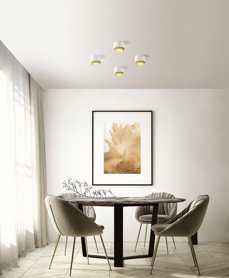 Гипсовый потолочный светильник Tecnico SYME TONDA ARCH-00101564 - Вид №7