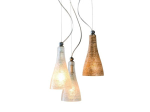 Стеклянный светодиодный подвесной светильник