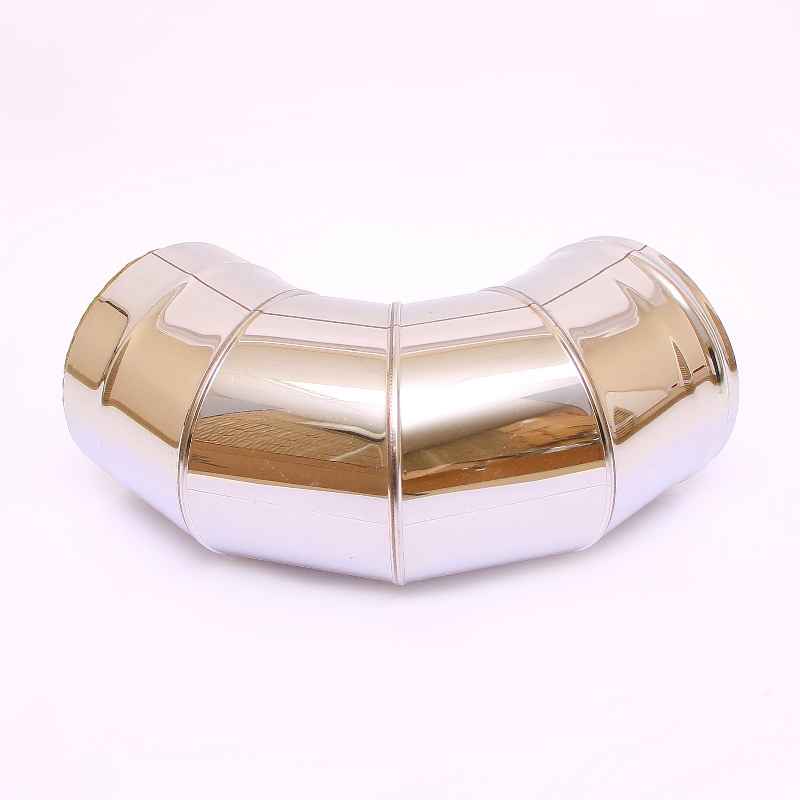 Сэндвич-колено 90" Ferrum Ф150х210 оцинкованная сталь (430/0,5мм) FD08150T4FC - Вид №2