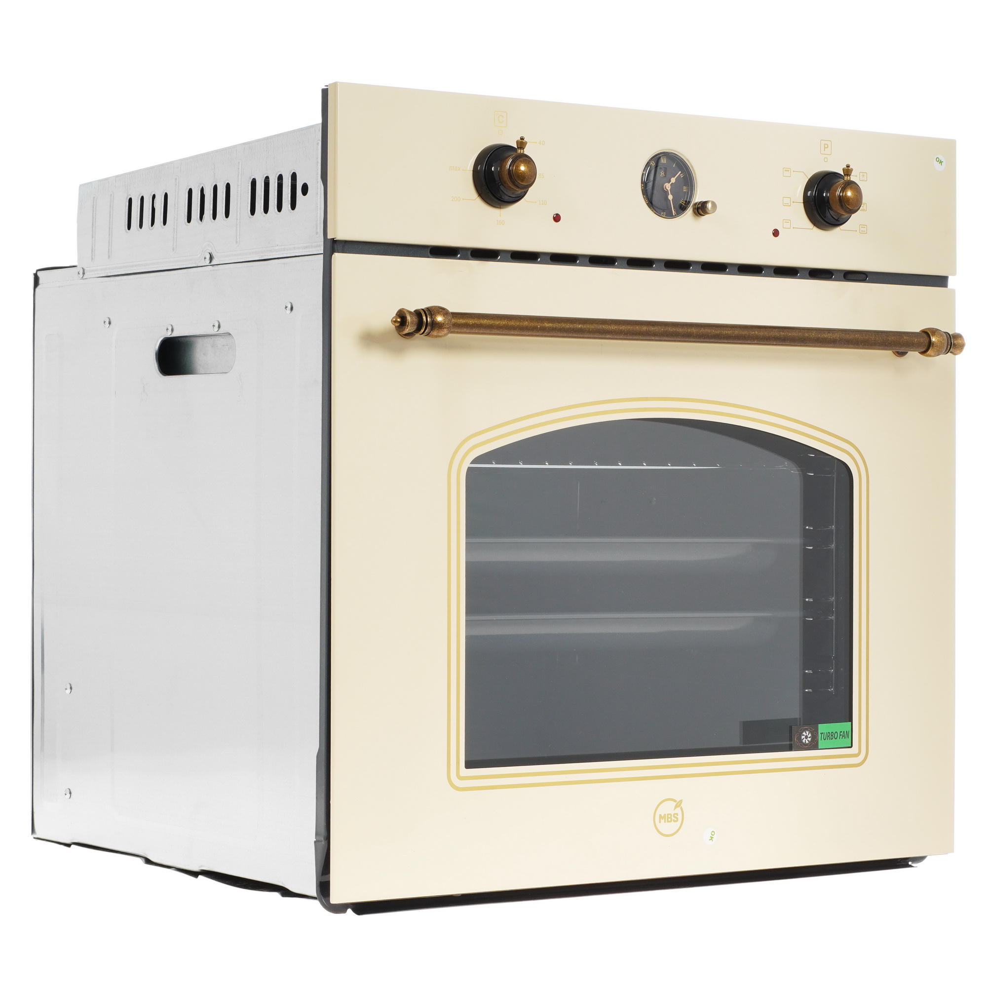 1197013 Электрический духовой шкаф MBS DE-606IV бежевый STDN-0080473 - Вид №1