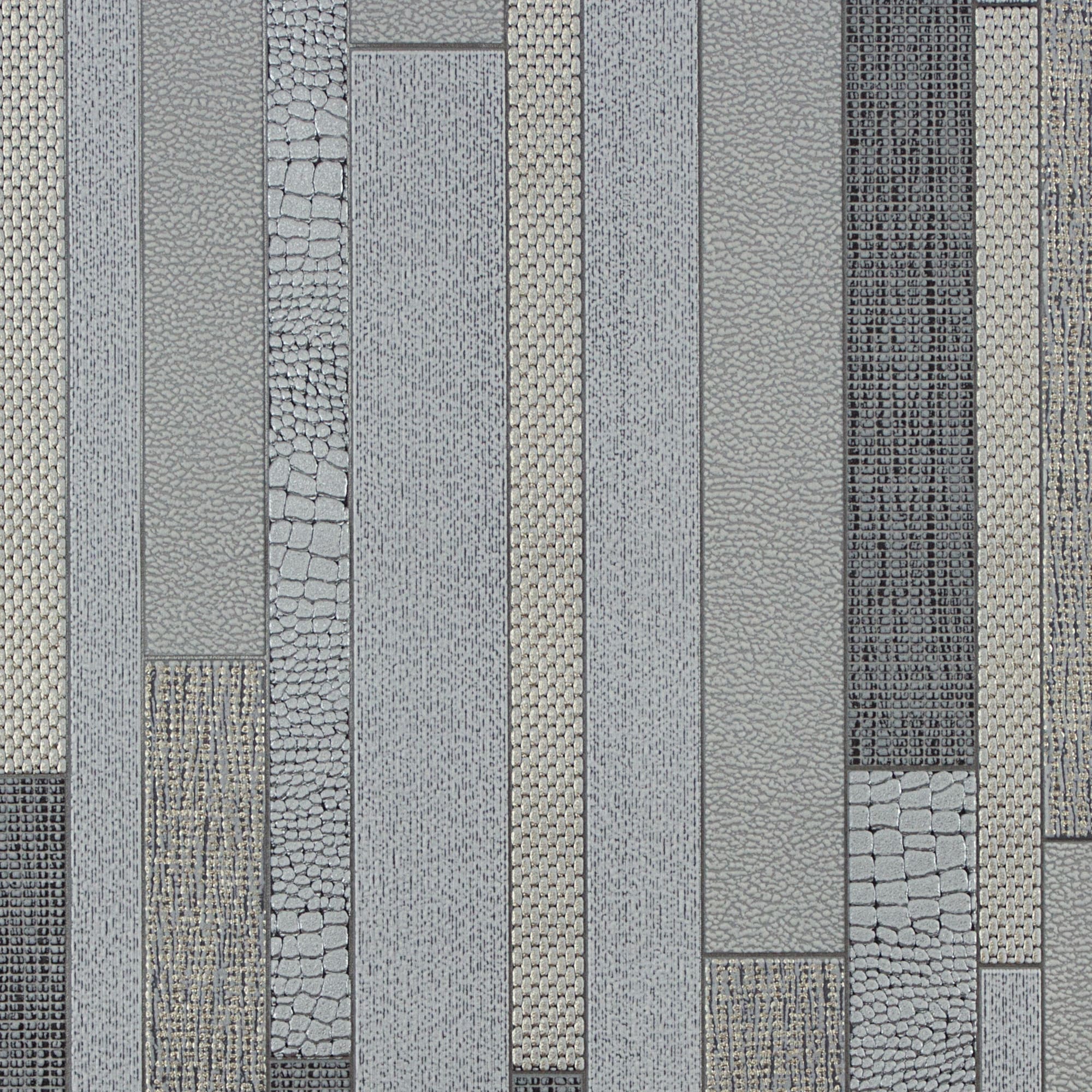 82399683 Обои виниловые серые 0.53 м 0208-5 Плитка Santreyd  - Вид №1