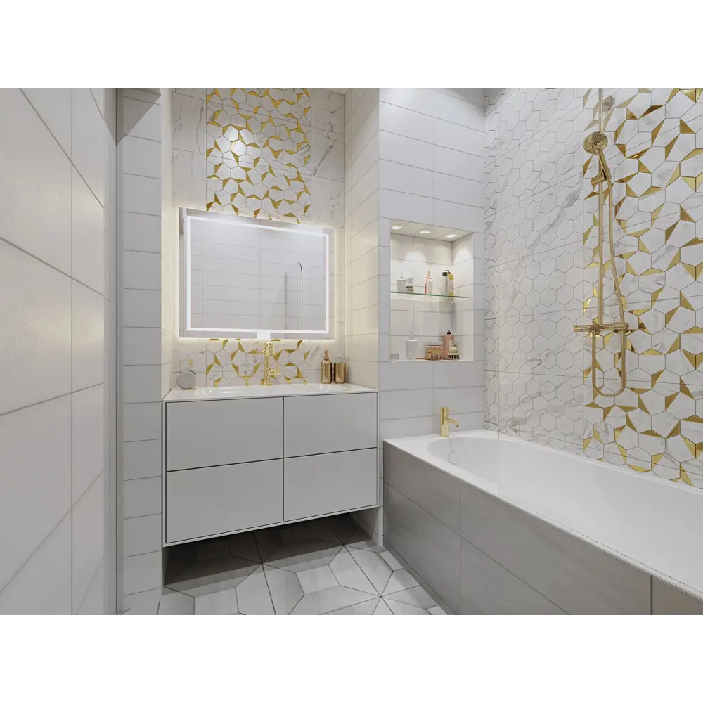 Декор Marble Gold 60x30 см 82109580 STLM-2143031 BELANI  - Вид №2