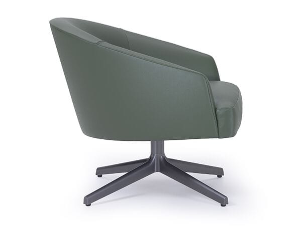 Кожаное вращающееся кресло с подлокотниками i 4 Mariani Мур ARCH-00153286 - Вид №2