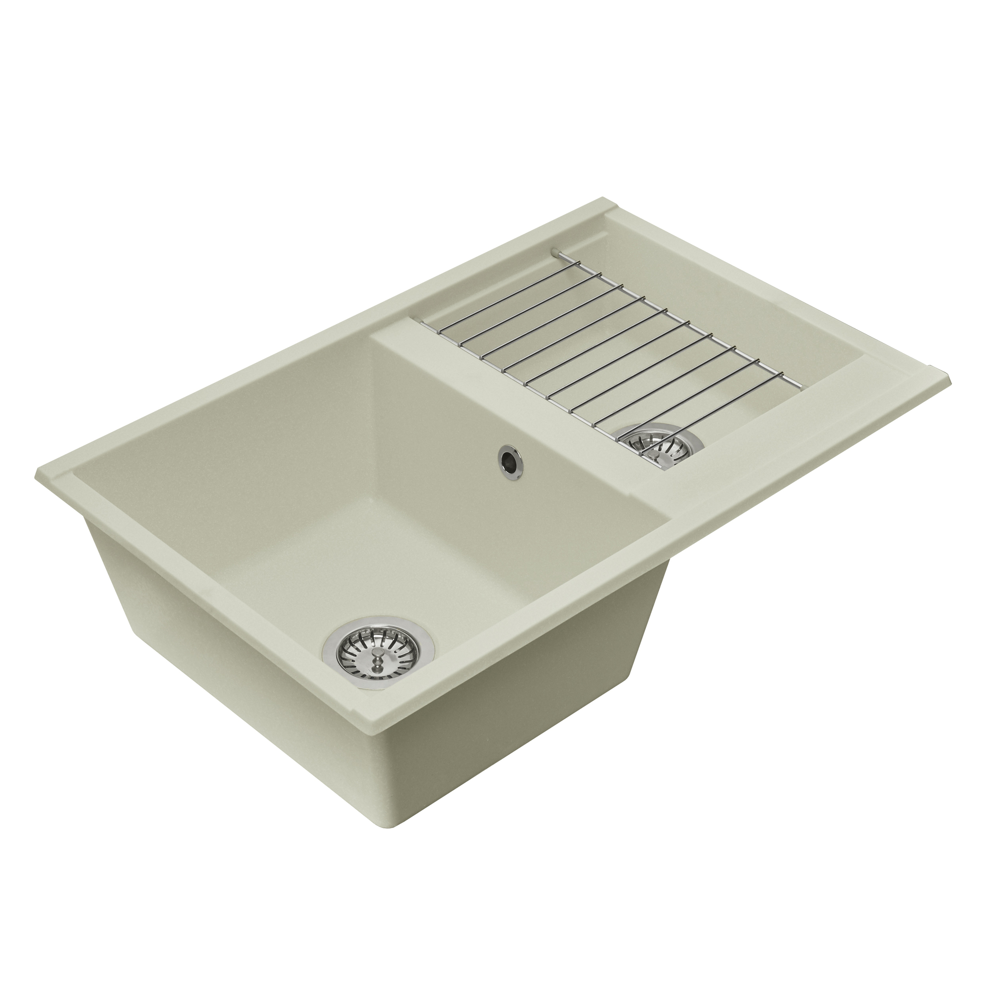 1A723132DE240 Мойка кухонная прямоугольная AQUATON ДЕЛИЯ - Вид №3