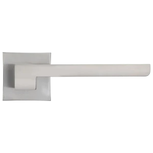 Дверные ручки Inspire Manuela шлифованные без запирания алюминий 134 мм цвет никель 82227153 STLM-2054191
