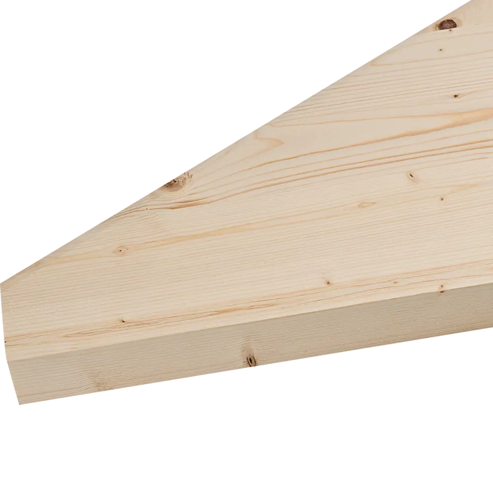 Ступень забежная 40x500x900 мм хвоя сорт Оптима цвет натуральный Santreyd STLM-2136357 - Вид №1