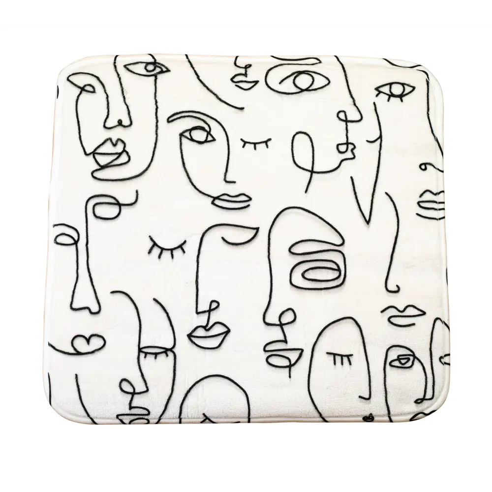 Коврик для ванной Swensa Persons - уют и безопасность в квадрате 89379333 STLM-1449517