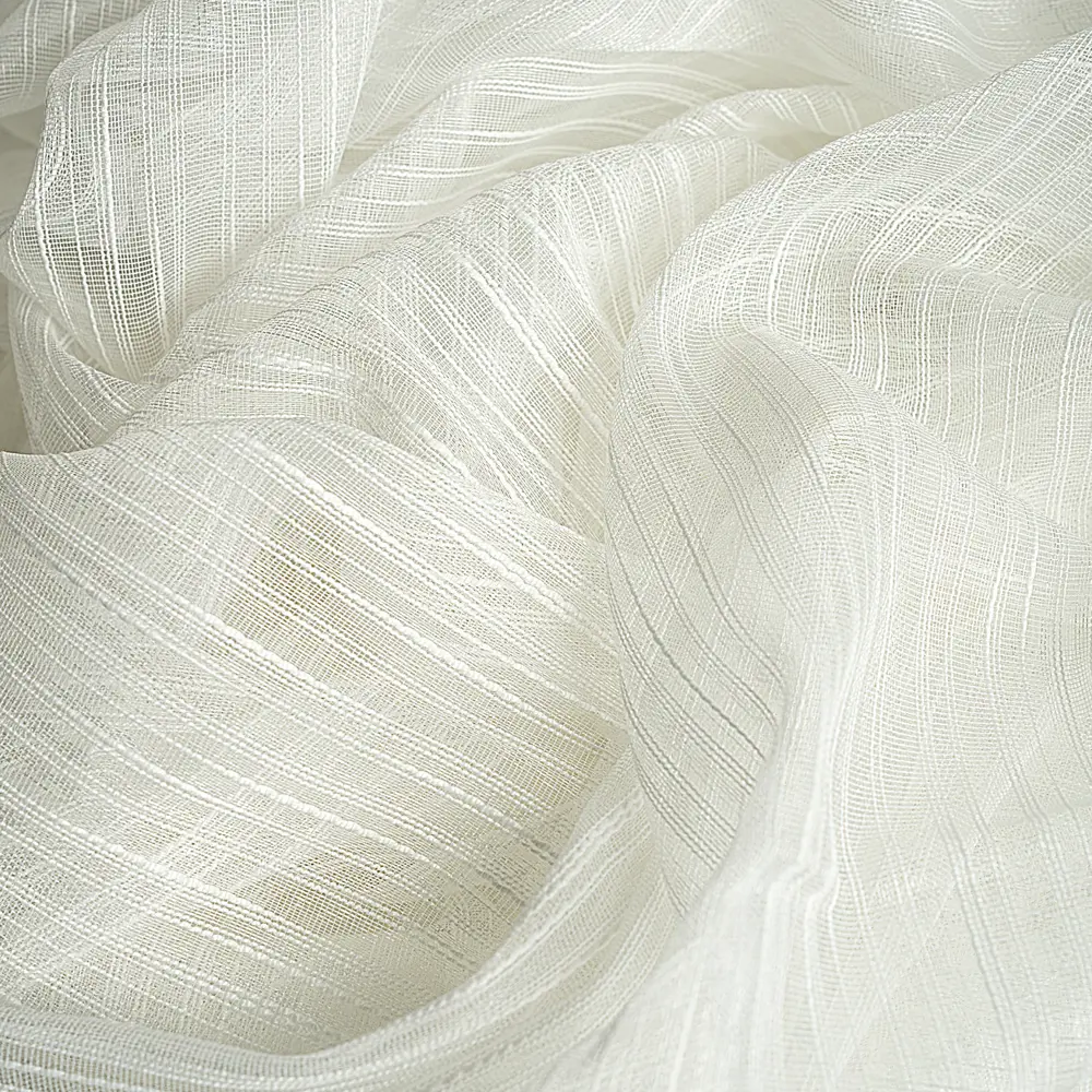 ELIT HOME Тюль Дождик - воздушная сетка для окон в молочном оттенке 89401670 STLM-1579238 - Вид №2