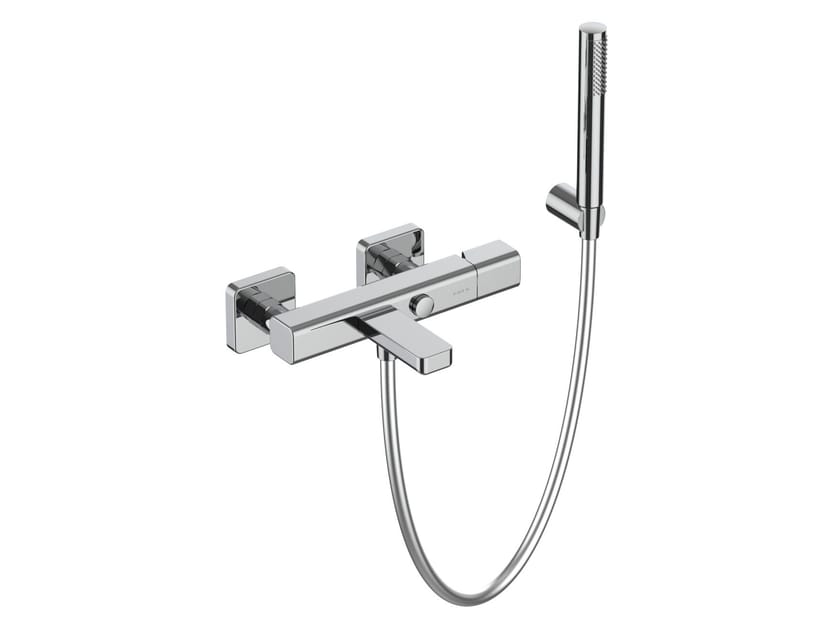 Однорычажный настенный смеситель для ванны с ручным душем GUGLIELMI RUBINETTERIE GZero ARCH-00123602