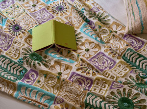 Шерстяная и хлопковая ткань для штор