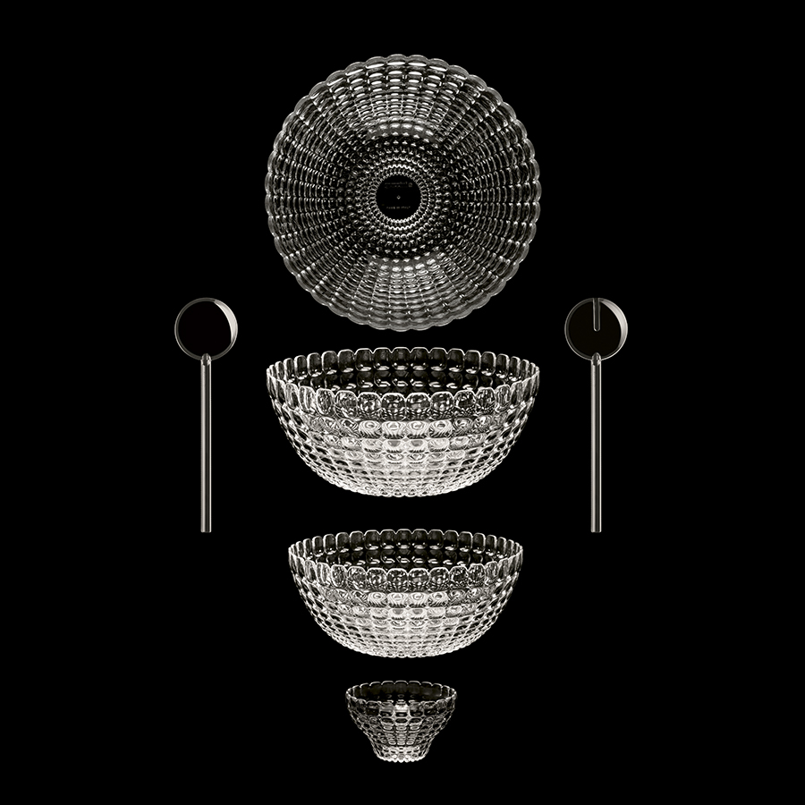 21382539 Салатник tiffany, D25 см, акрил, бежевый Guzzini  - Вид №2