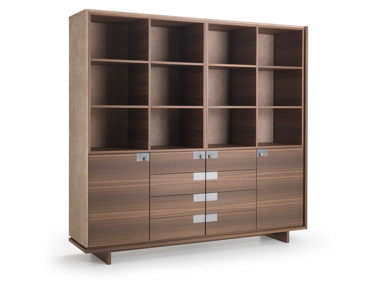 Деревянный высокий дневной офисный книжный шкаф i 4 Mariani картезианский ARCH-00149698 - Вид №2