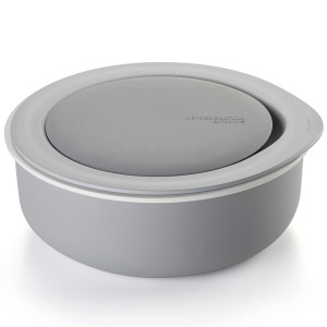 5460033 Набор из ланч-бокса и приборов regeneration, 1,3 л, серый Guzzini