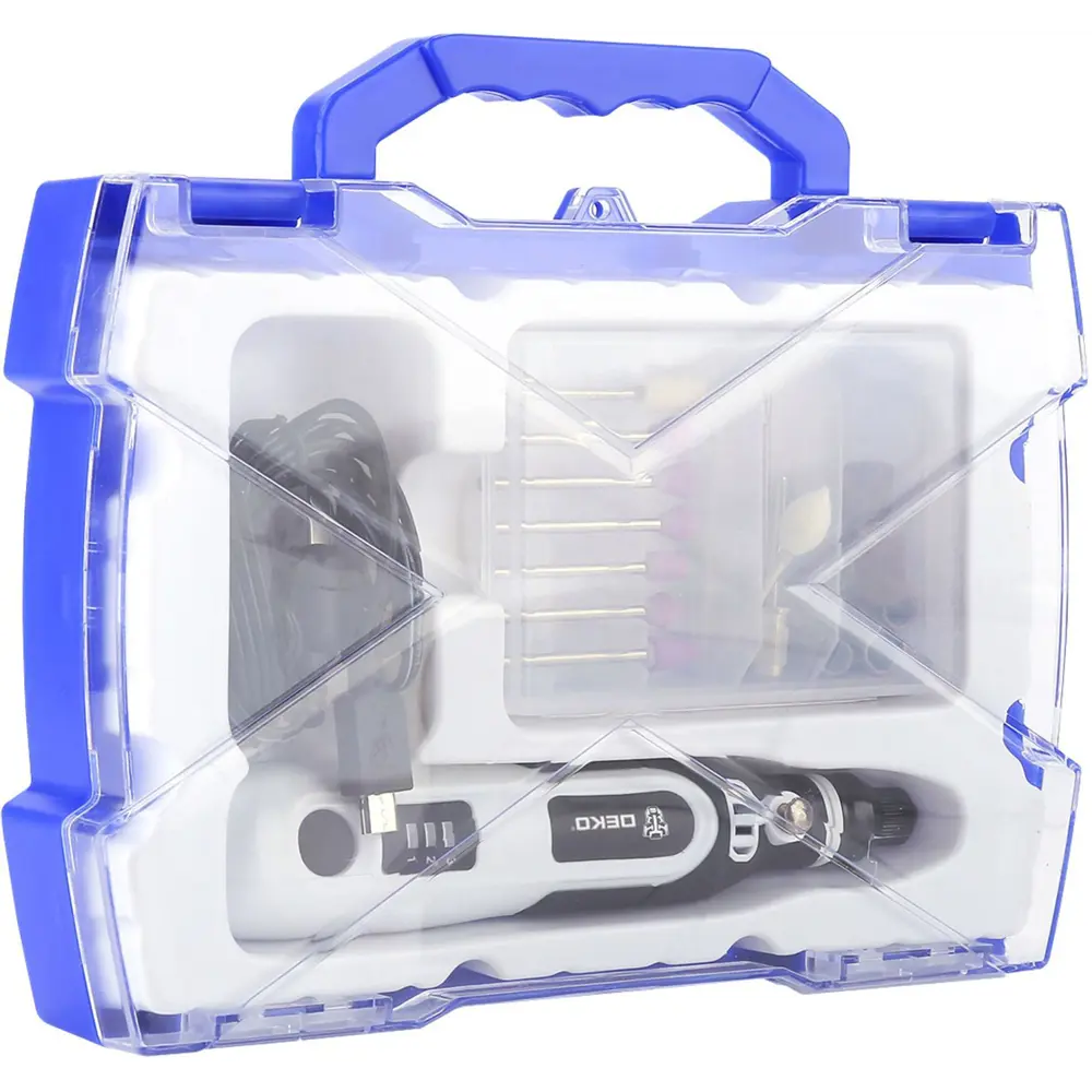 Аккумуляторный гравер DEKO DKRT3.6Li с эргономичной ручкой 88663660 STLM-1326029 - Вид №4