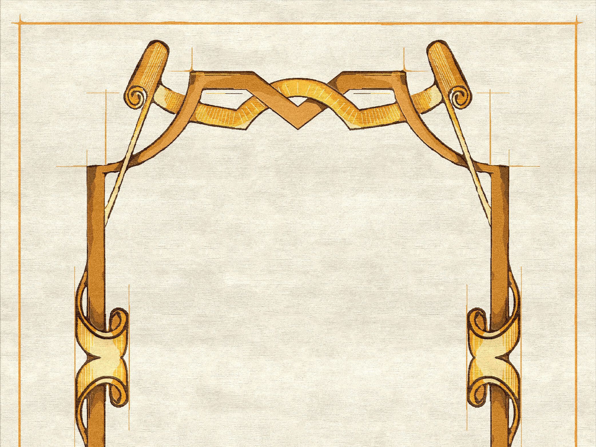 Ковер ручной работы из ткани Loloey Alex Woogmaster ARCH-00100640