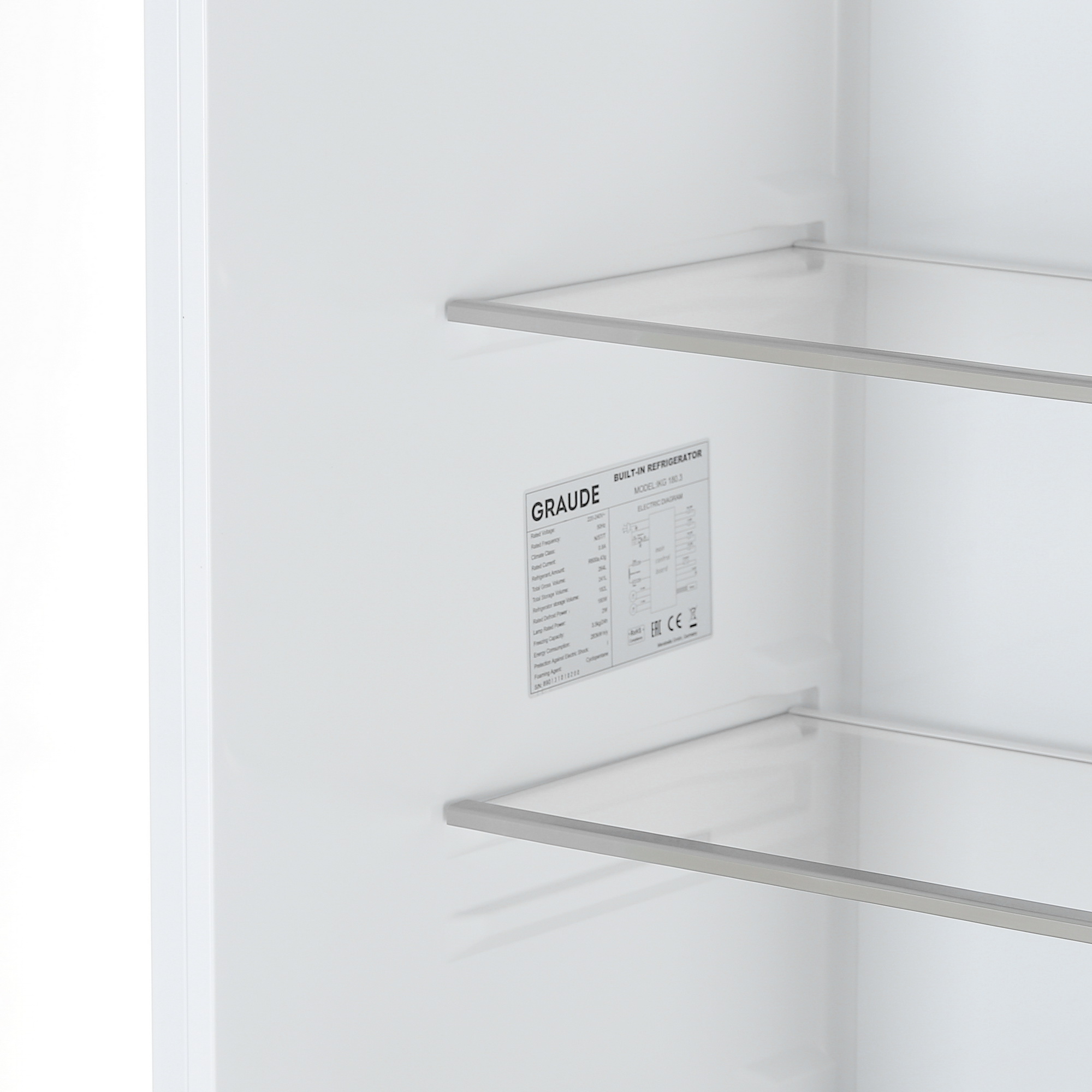 8136077 Встраиваемый холодильник Graude IKG 180.3 STDN-0140400 - Вид №6