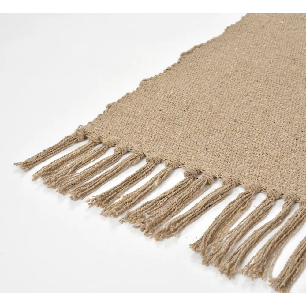Коврик декоративный хлопок Solid Mat JBT-001-12 50x80 см цвет бежевый 89374303 STLM-2050697 Santreyd  - Вид №3