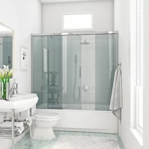 Шторка на ванну 120x160 GV-863 GUTEWETTER SLIDE PART