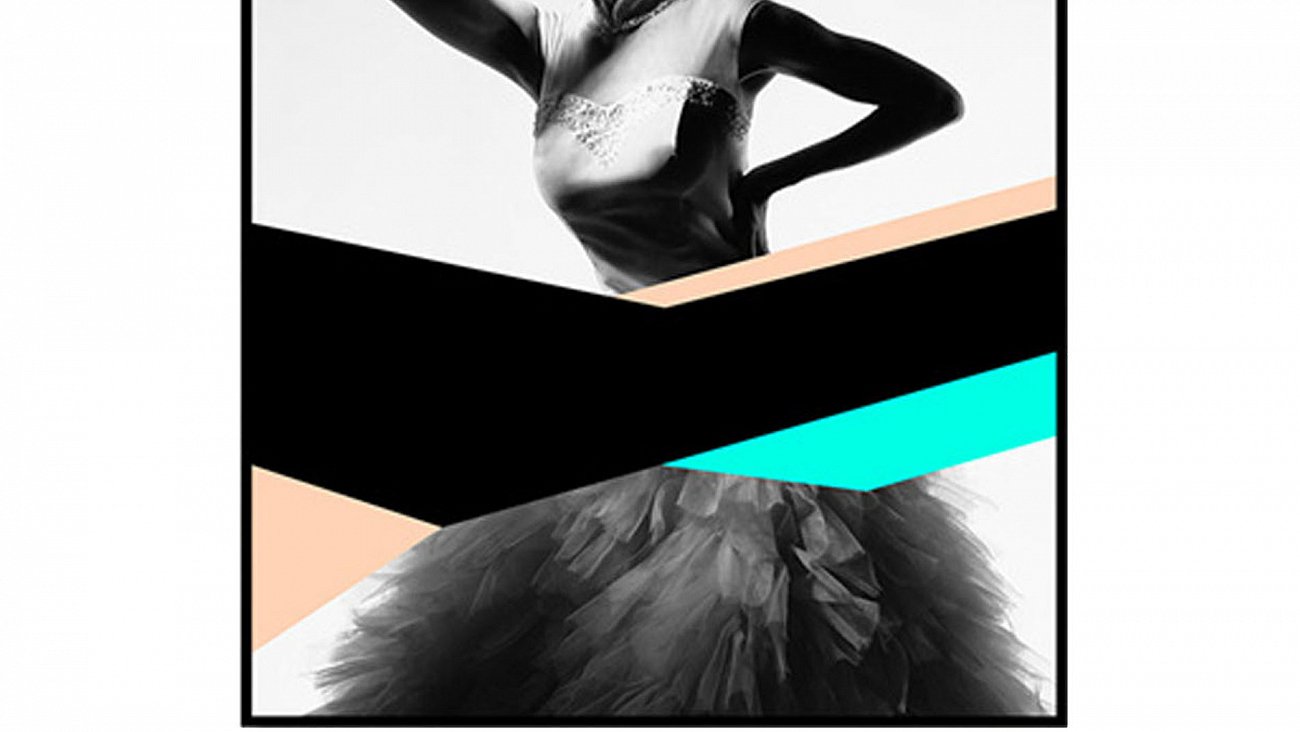 Постер прямоугольный на художественной бумаге 80х60 см "Танцовщица" EVENHOME ДИЗАЙНЕРСКИЕ 00-3878755 Разноцветный  - Вид №1