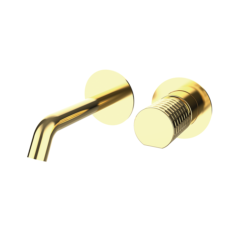 75535754 PREMIUM Polished Gold Умывальник смеситель Полированное Золото GRB MIXERS 