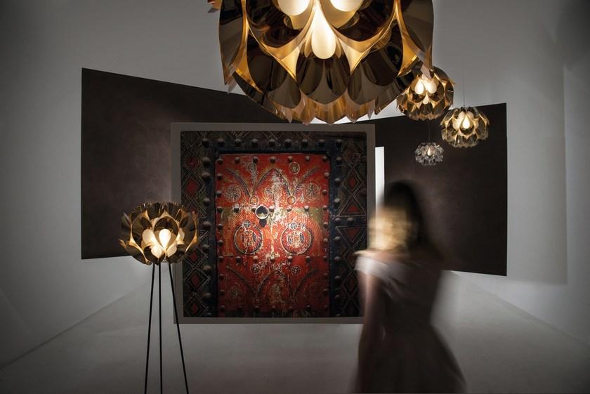 Slamp Торшер с отраженным светом из меди Flora sun-id-1473700 - Вид №2