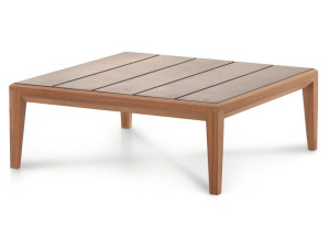 ТИК квадратный низкий садовый столик