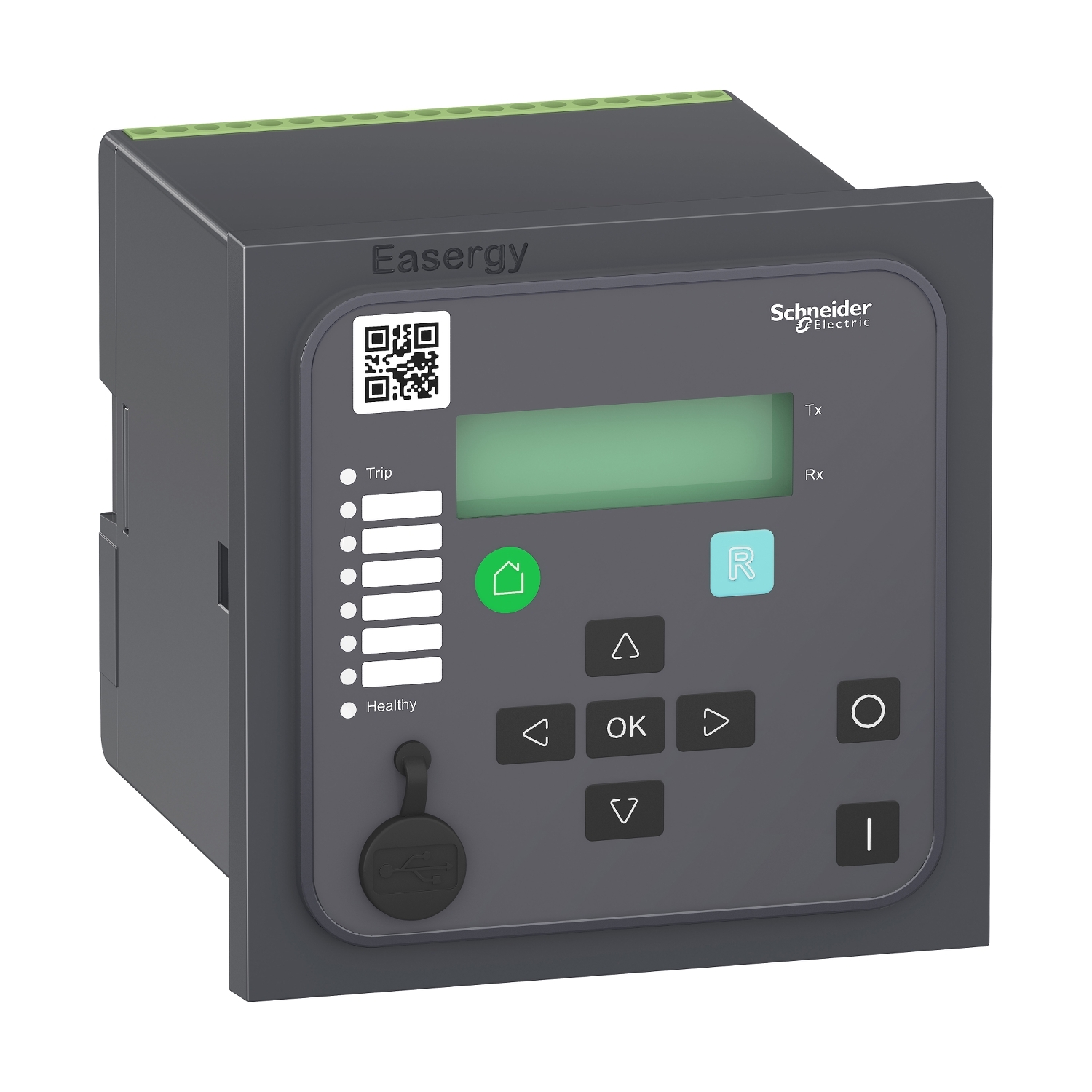 REL15009R Терминал F 90-250В 3ТТ 1Io: 0.05-12IN, 4ВХ/4ВЫХ, RS485, USB Schneider Electric Easergy P1 