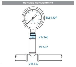VTr.240.N.0806 Фитинг резьбовой – муфта переходная Valtec 1 1/2" х 1"  - Вид №9