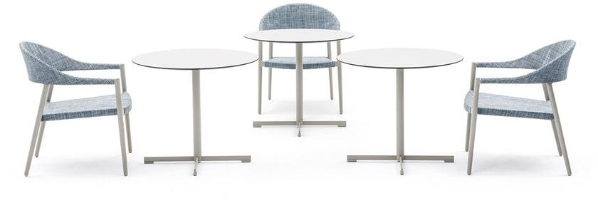 Varaschin Основание стола из стали с 4-звездочным порошковым покрытием Summer set 147bl - Вид №1