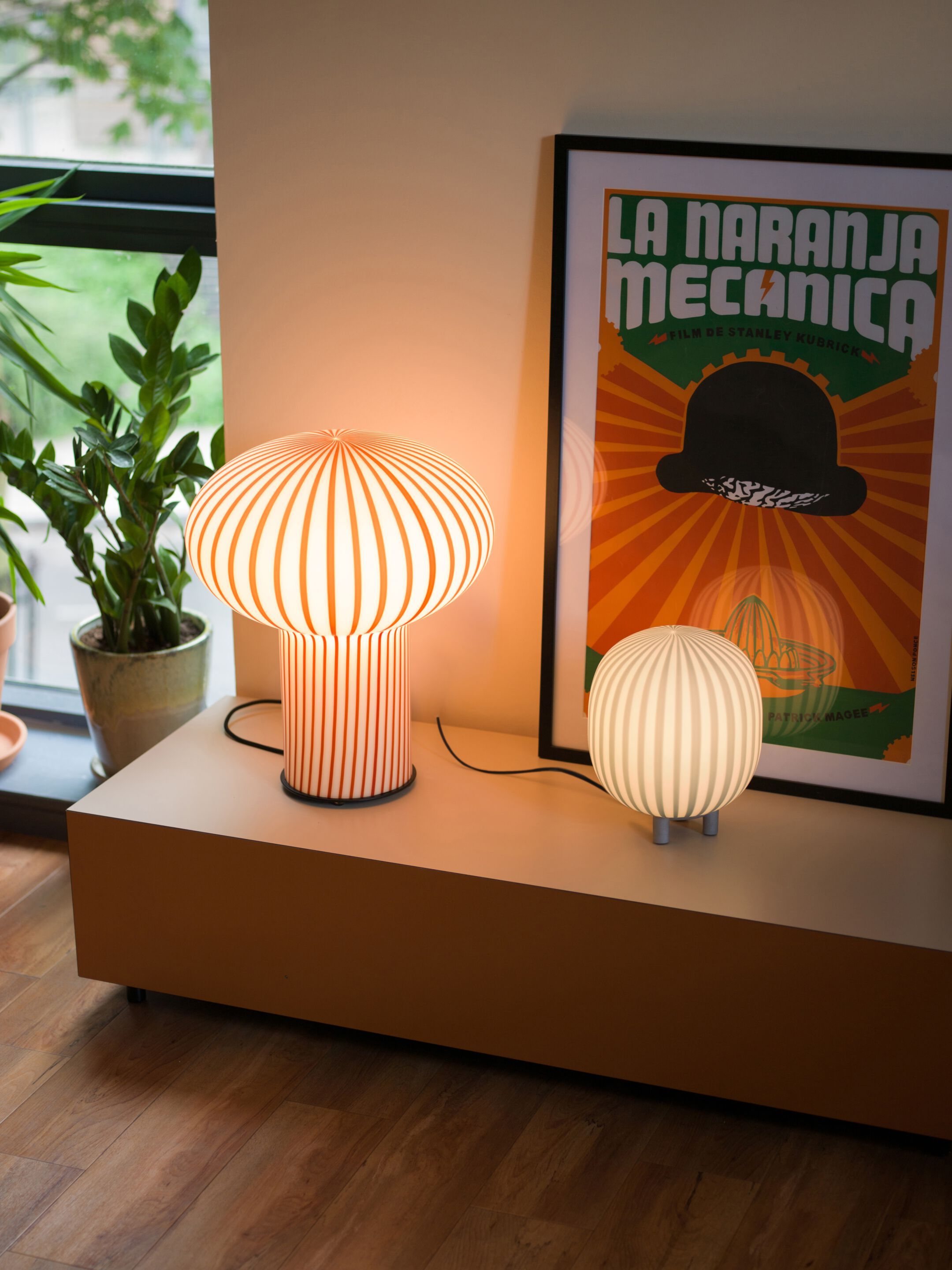 Светодиодная настольная лампа из дутого стекла Established&Sons филигрань ARCH-00132072 - Вид №5