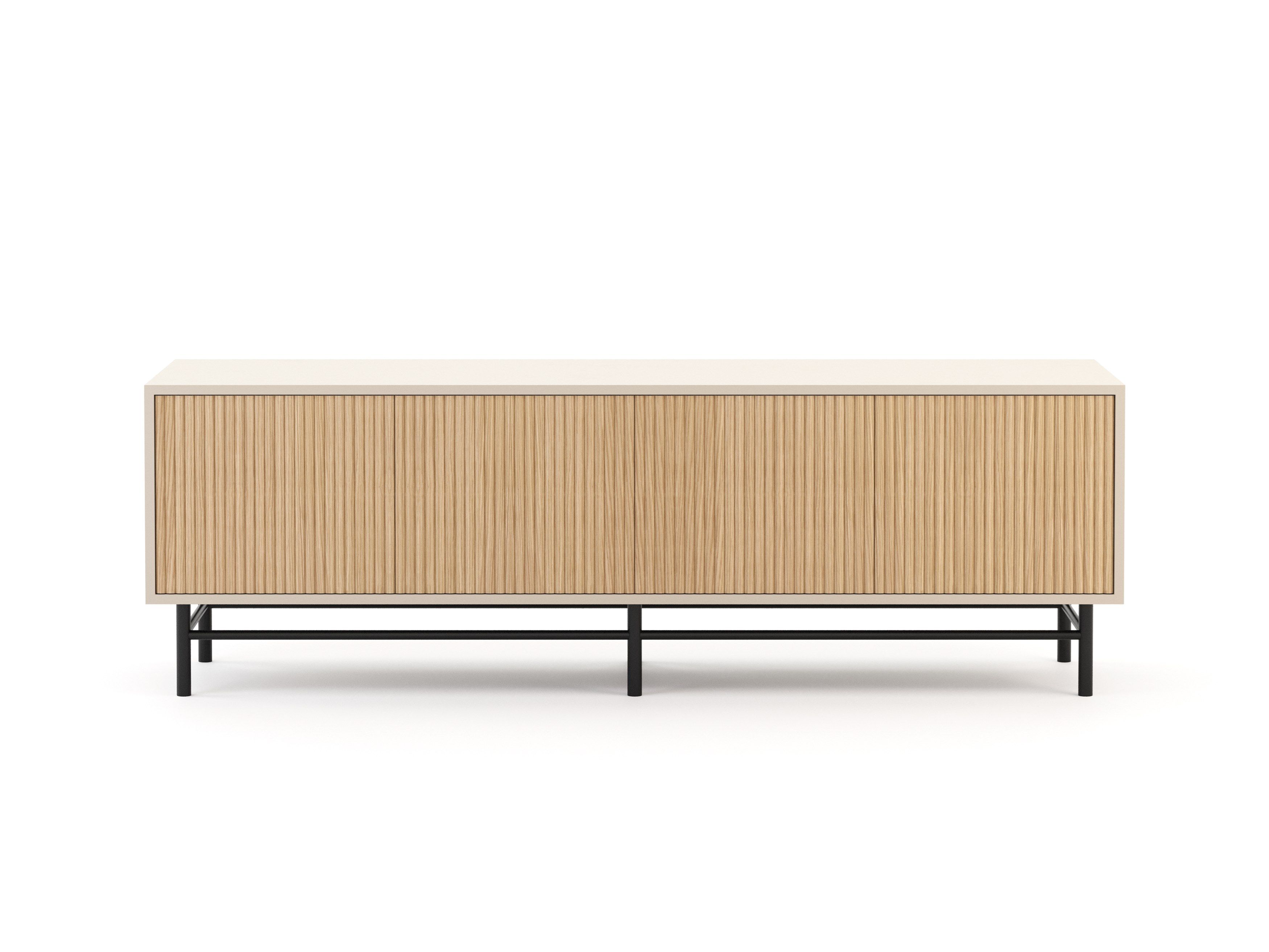 Деревянный низкий ТВ-шкаф Stylish Club Ryan ARCH-00152684 - Вид №13