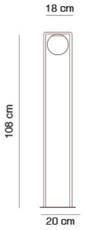 Alma light Торшер из алебастра Tribeca 38001 - Вид №3