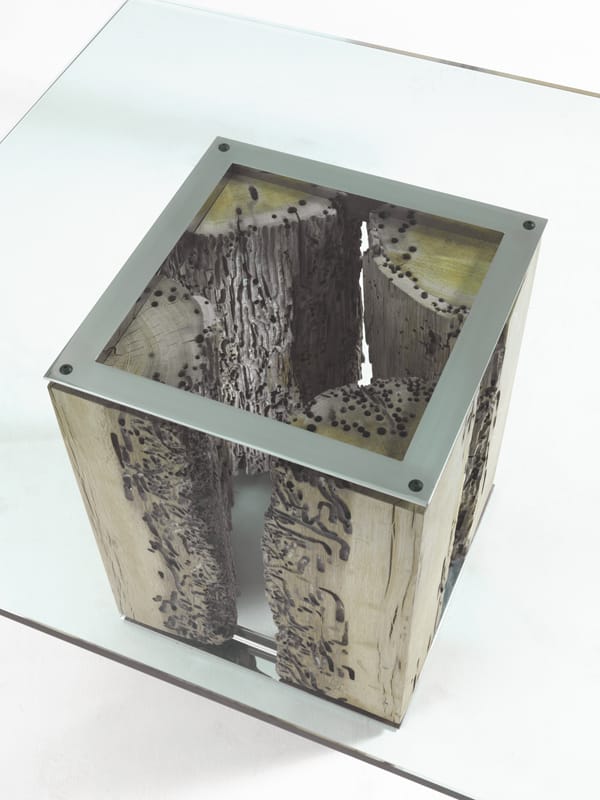 Квадратный стеклянный журнальный столик Riva 1920 Briccole ARCH-00031042 - Вид №2