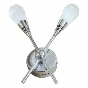 Светильник настенный серебристый Illuminati MB17028028-2A Chrome DELIGHT COLLECTION  00-3882920 Серебро