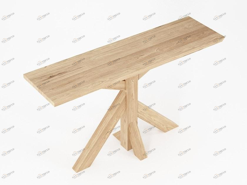 KARPENTER Прямоугольная консоль из дуба Ki Ki01