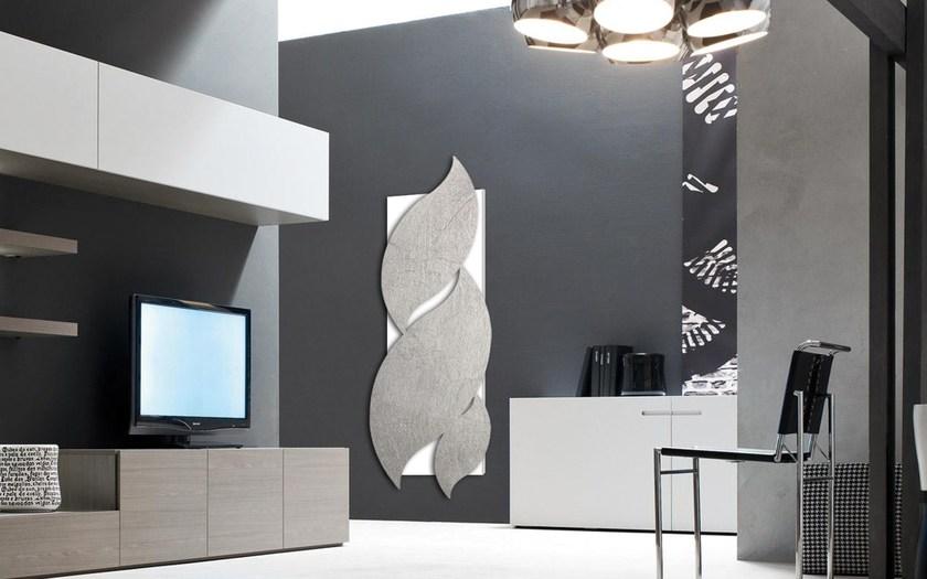 Termo Design Алюминиевый радиатор / декоративный радиатор Doppia piastra - foglia argento Dp 00500 - Вид №2