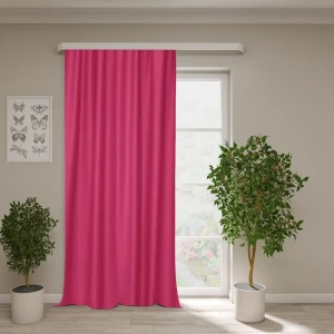 Штора на ленте димаут Ален 140x280 см цвет бордо 86188911 STLM-2061295