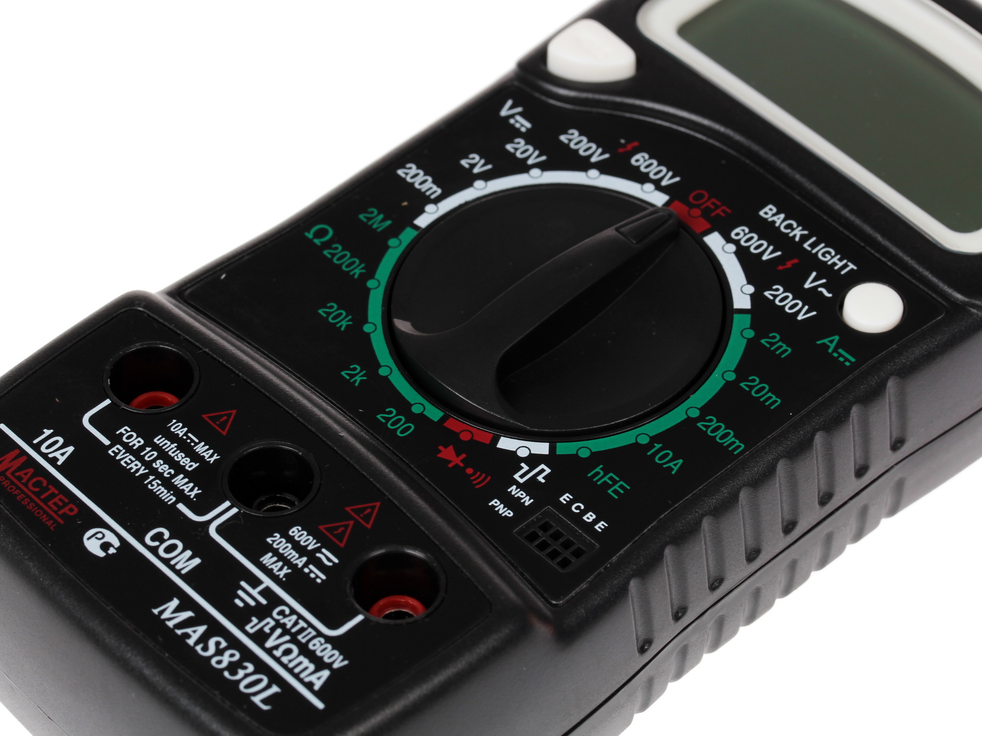 Мультиметр Master Professional MAS830L 1063060 STDN-0005900 - Вид №4